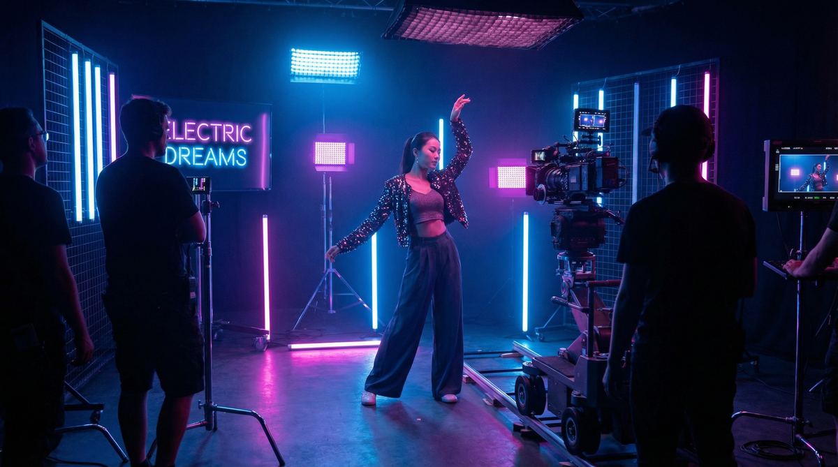 萝莉岛MV拍摄视频